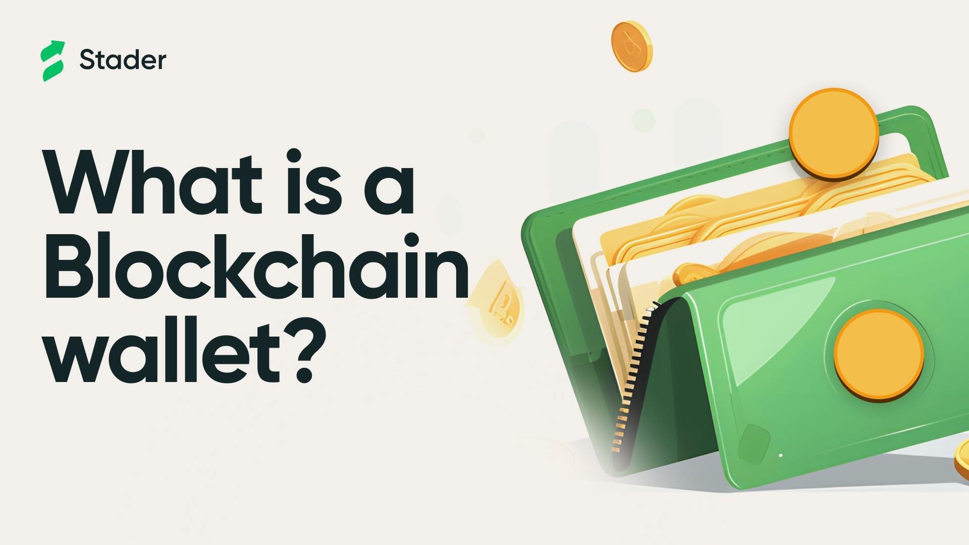 What is a Blockchain Wallets Banner Image